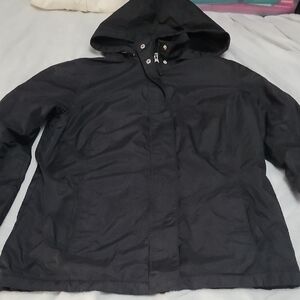 5/$20**George Size Medium Warm Jacket With Fleece Interior And Hood